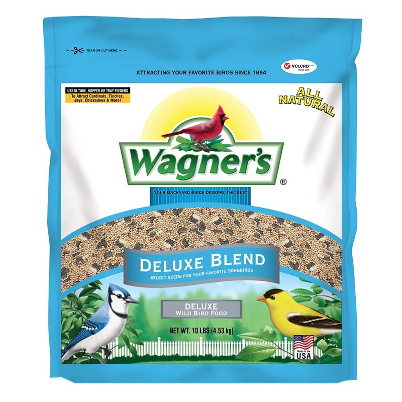 Wagner's 13008 Deluxe Wild Bird Food, 10 lb Bag - Image 1